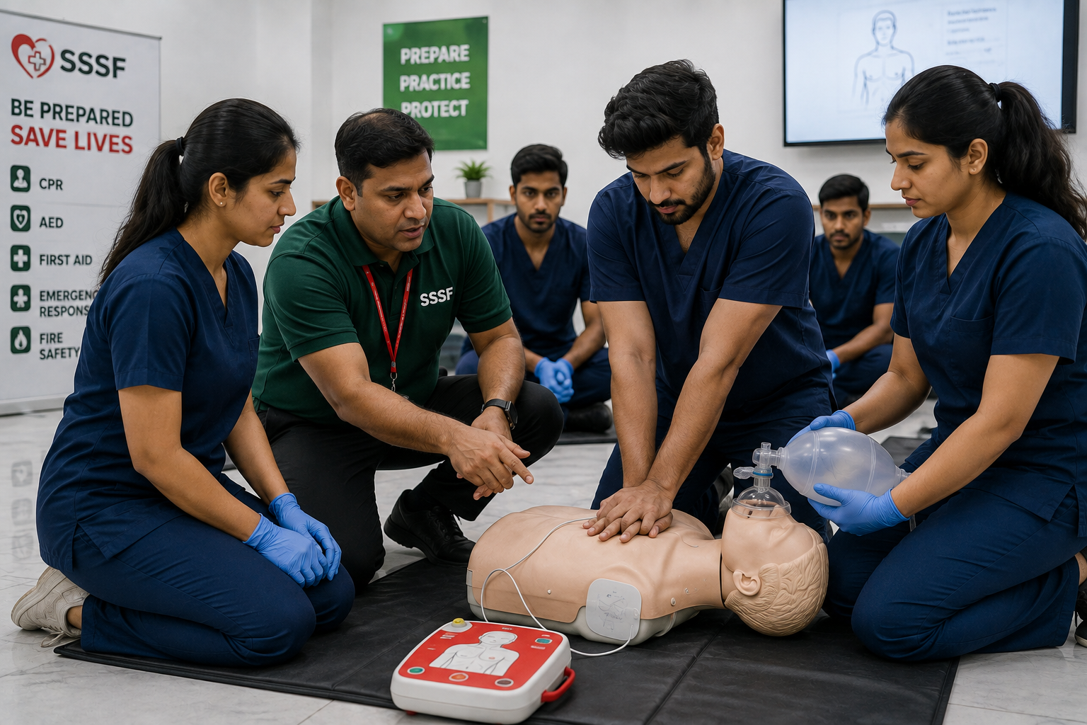 SSSF India Healthcare Training Session