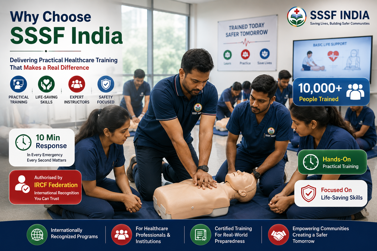 Why Choose SSSF India Healthcare Training